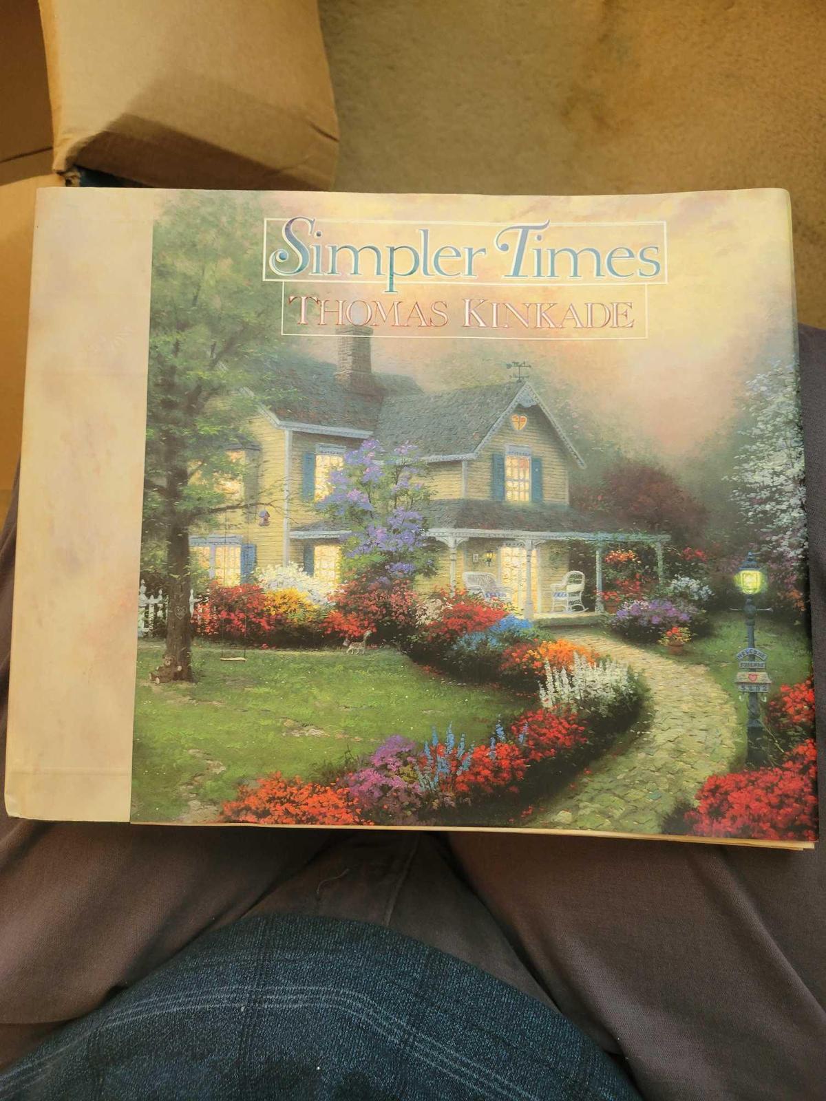 Simpler Times Book by Thomas Kinkade. $ 1 STS