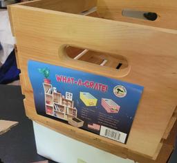 Two Wooden Storage Boxes $2 STS