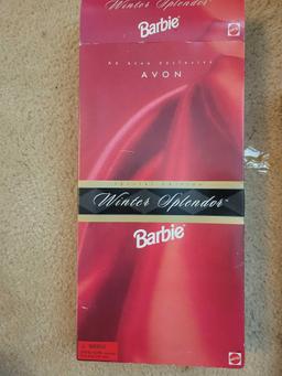 Avon Winter Splendor Barbie. $1 STS