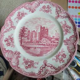 Britain castle plate $1 STS