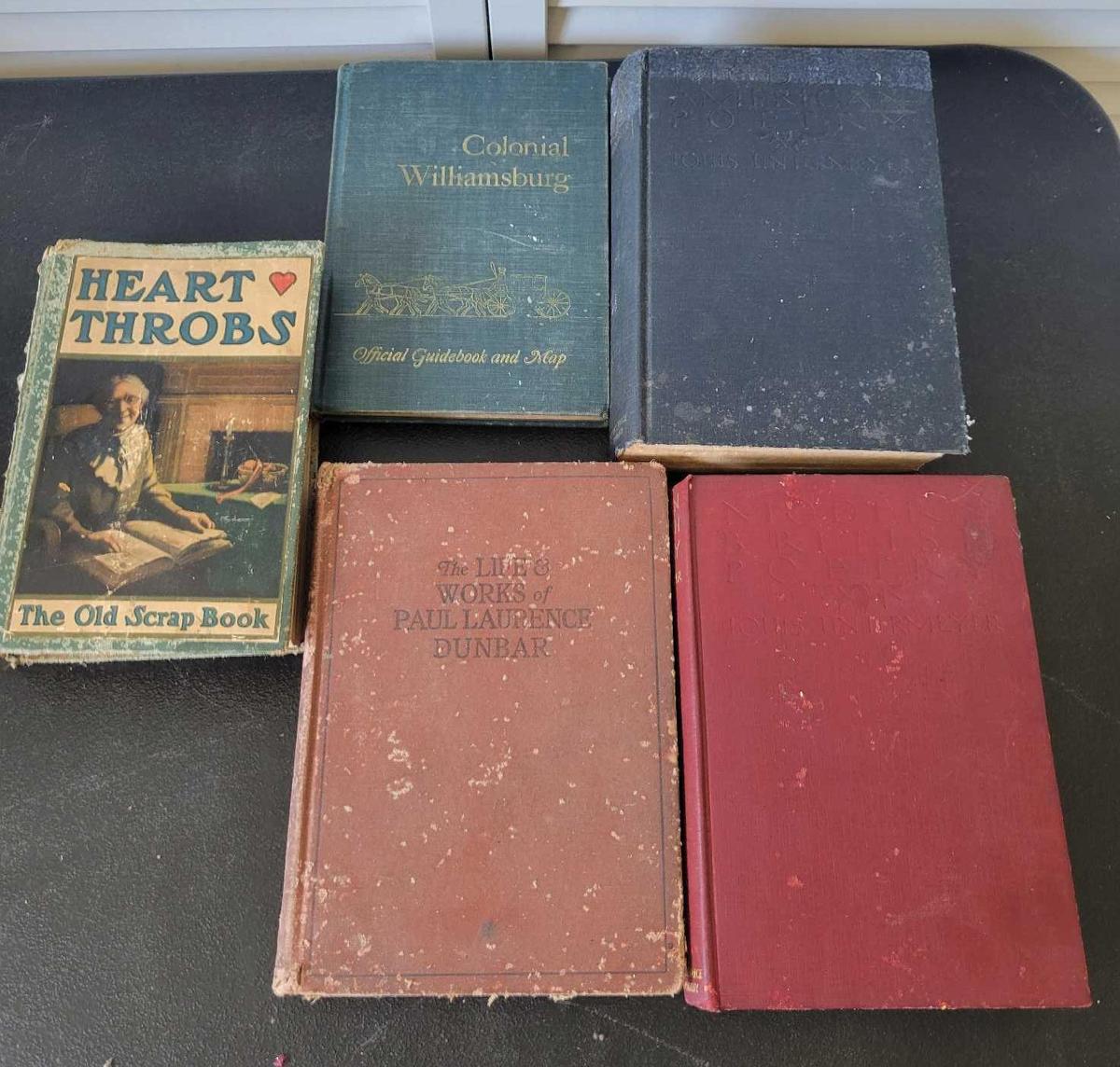 Vintage Hardback Books $3 STS