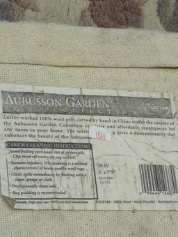 NOURISON AUBUSSON GARDEN FLORAL MACHINE MADE AREA RUG, 5'X7'9"