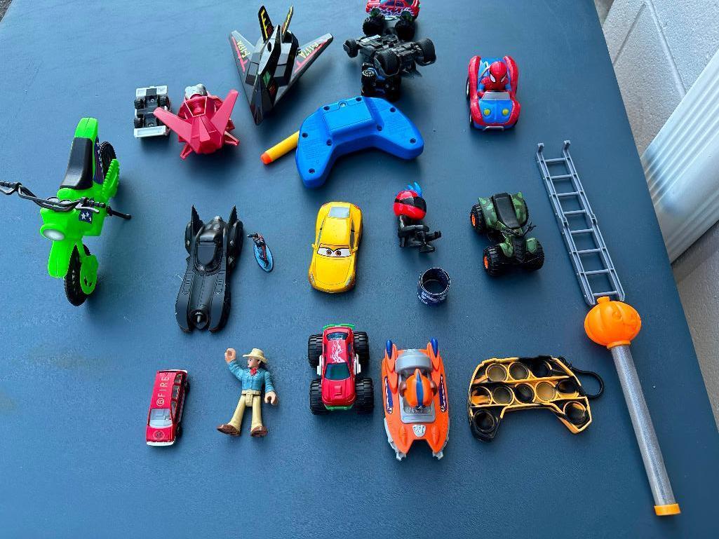 Misc. Lot of Toys - Cars, bikes and more....