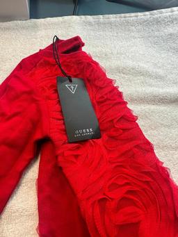 GUESS LS Roese Top- 6/9 months- Retail $39