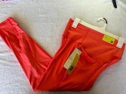 Flex Workout Pants- Coral Pink - Size XL Retail $35