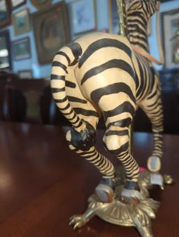 Zebra from the Collection "The American Carousel" by Tobin Farley, 2nd Edition (29/9500),