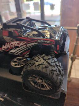 SUPER SPORT RACING RC 4X4, OPEN BOX, UNIT APPEARS NEW, THE CONTROLLER IS STILL ZIP TIED,