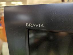 31" Bravia Sony black TV with remote. Comes as is shown in photos. Appears to be used. Model #