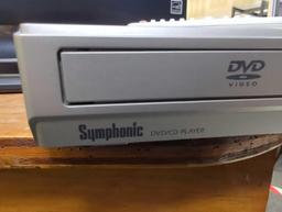 Symphonic Dolby digital DVD/cd player with remote. Comes as is shown in photos. Appears to be used.