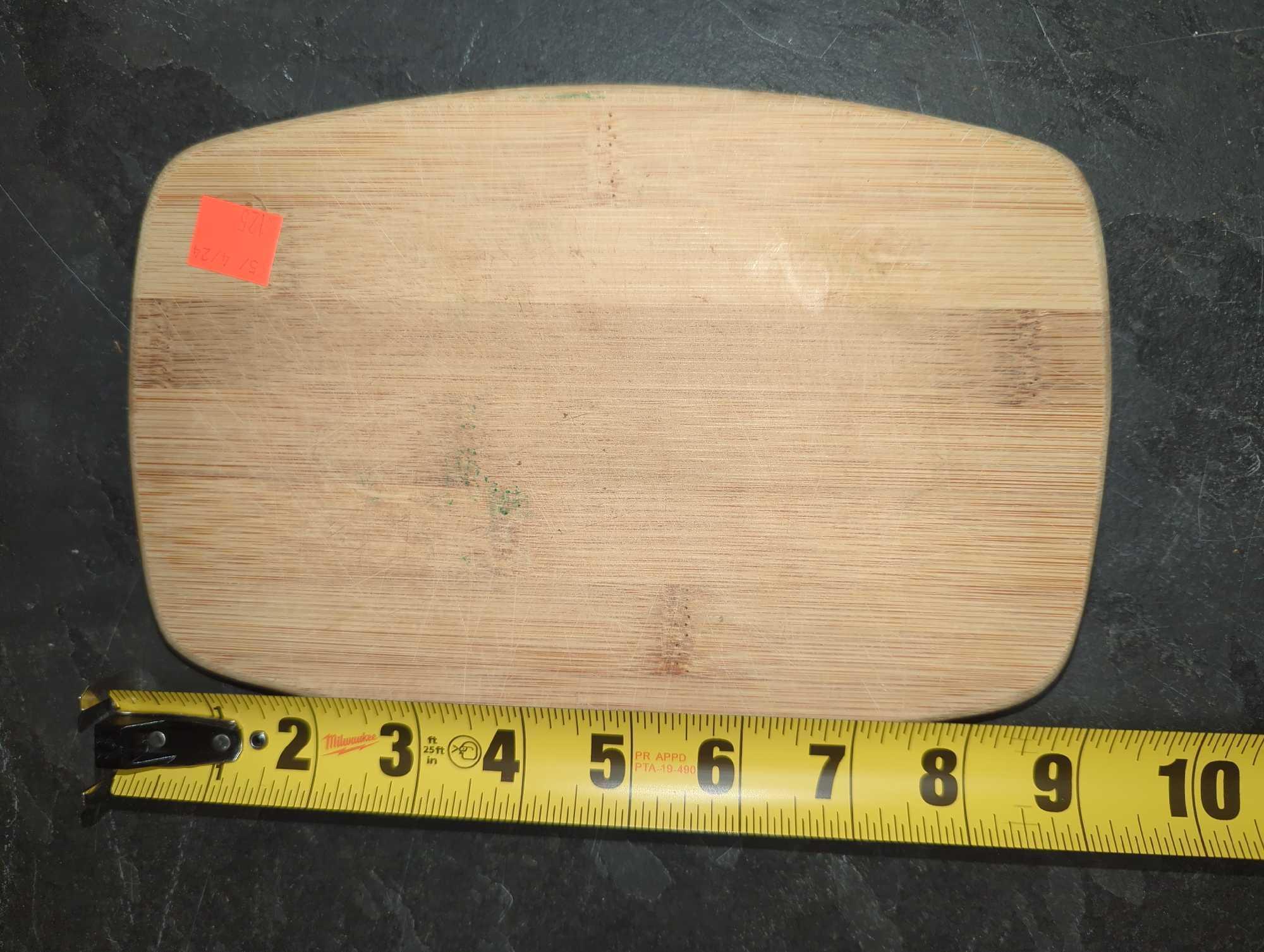 Basket Lot of 10 Assorted Cutting Boards, Wood and Marble, What You See in the Photos is Exactly