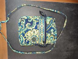 Vera Bradley 2011 Rhythm & Blues Crossbody Purse, Appears to be Used, What You See in the Photos is