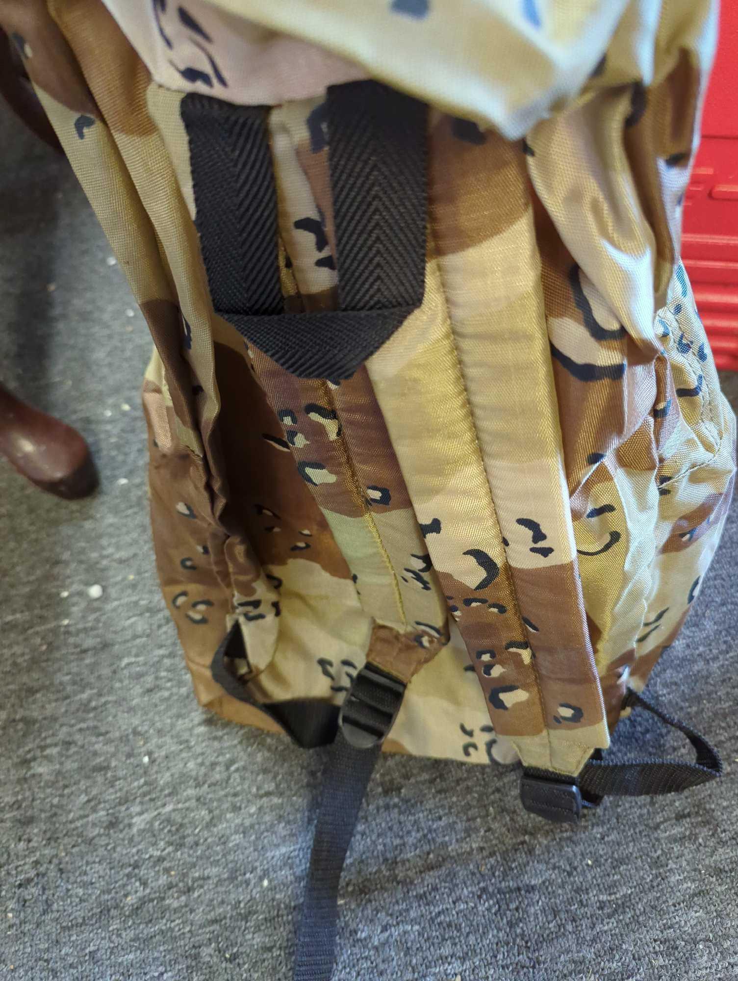 American Camper Desert Camouflage Back Pack, New, What you see in photos is what you will receive
