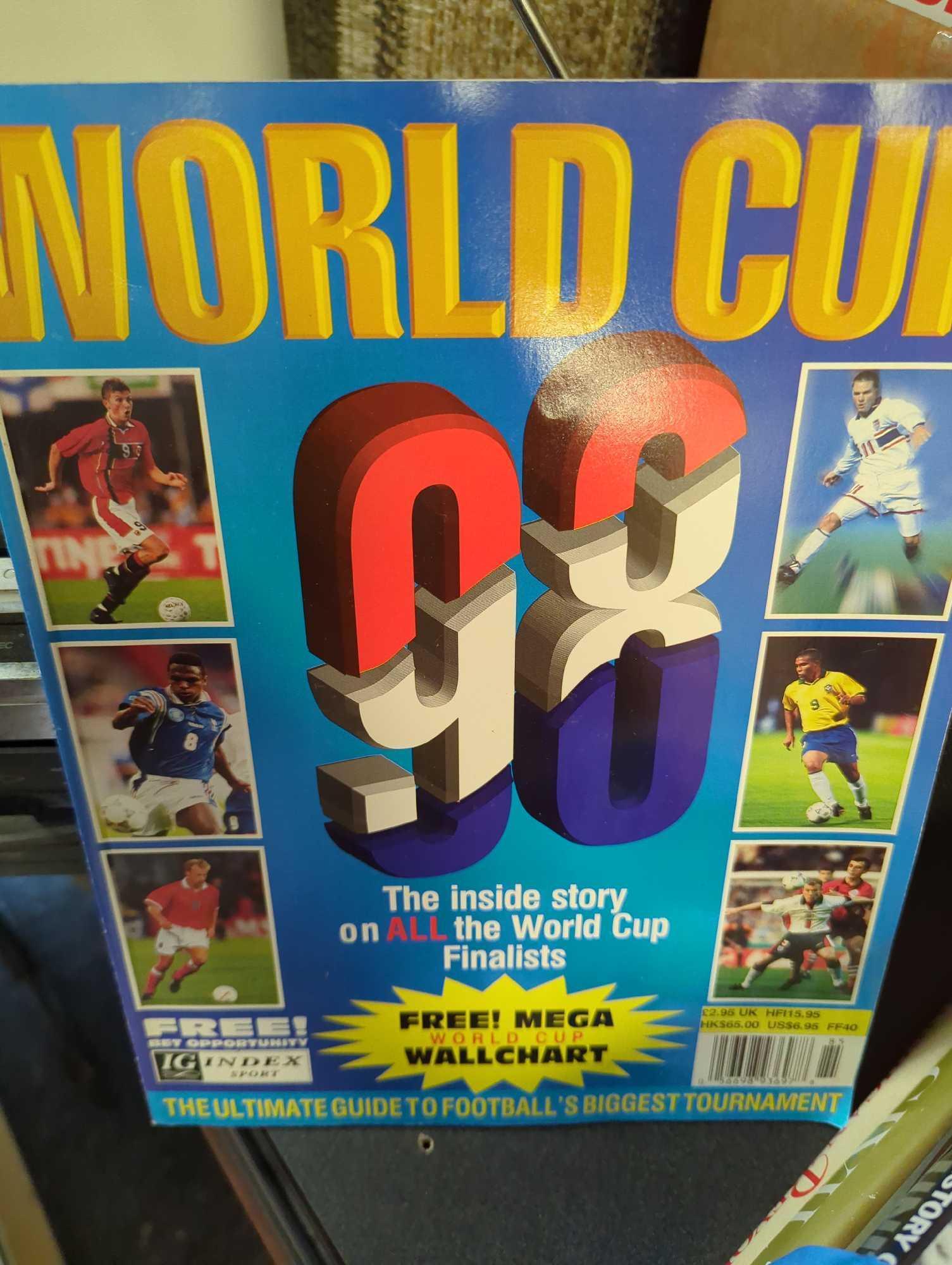 Box Lot of Assorted Books To Include, Southern Living Landscape Book, World Cup 1998, Sports