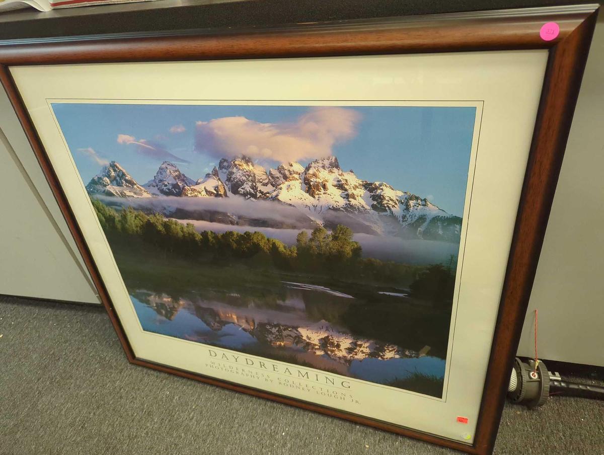 Wall Hanging Framed Print of a Quote "Daydreaming" Wilderness Collection Photo By Rodney Lough JR.,