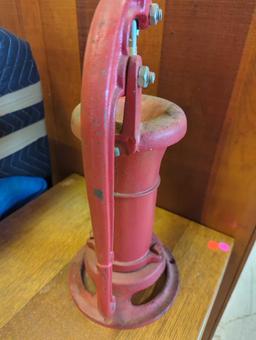 Early Style Pitcher Pump, Has Some Rusting and Some Minor Scratches Measure Approximately 6.5 in x 9