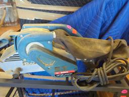 Bosch 1272D 3 in x 24 in Belt Sander with Vacuum Pick-Up, Shows Signs Of Aging What you see in