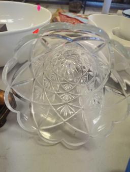 Shannon Crystal Cornucopia Centerpiece Vase 24% lead Crystal Designs of Ireland, Is In Great