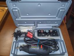 Dremel Moto-Tool with Variable Speed Control, Model 395, Type 4, Comes with Some Bit Attachments,