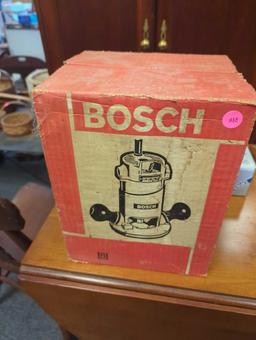 Bosch 1HP Router, Model 1601, 115V AC 60Hz 7 AMP's, Retail Price $88, Appears to be Used, What You