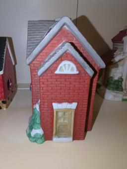 (No Light) 1990 Americana Collectibles Porcelain Illuminated TOY STORE for Christmas 2018, Retail