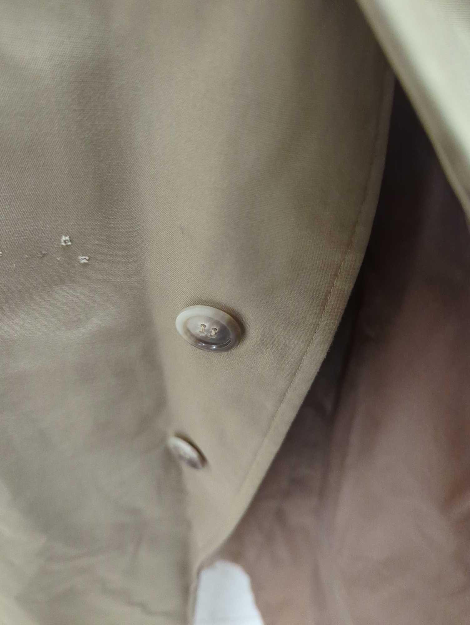 Khaki Long Trench Coat, Unknown Name and Size No Tags, What you see in photos is what you will