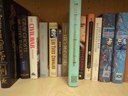 (2) Shelf Lots Of Assorted Books To Include, Witness of The Civil War, Friends Divided, Jeffersons