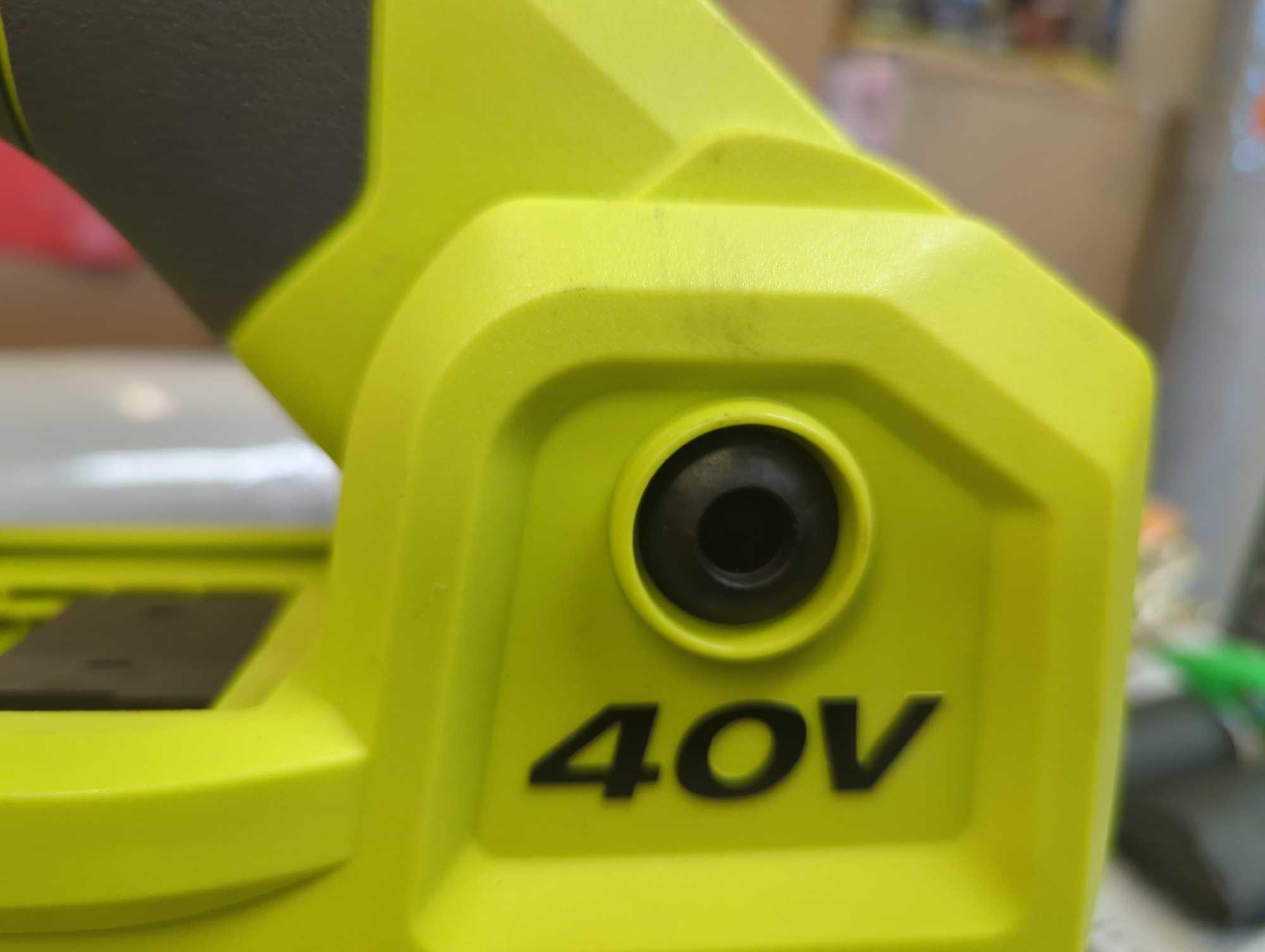 RYOBI (Tool ONLY - No Attachments) 40V 120 MPH 450 CFM Cordless Battery Variable-Speed Jet-Fan