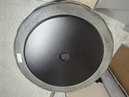 Hampton Bay 27 in. W x 24 in. H Round Concrete Finish Fire Table, Model FP20536, Retail Price $326,