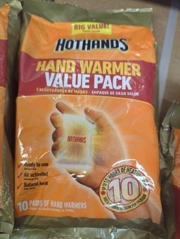 Lot of 2 HotHands Hand Warmer 10-Pair Value Pack, Retail Price $8/Each, Appears to be New in Factory