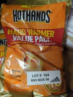 Lot of 2 HotHands Hand Warmer 10-Pair Value Pack, Retail Price $8/Each, Appears to be New in Factory