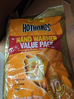 Lot of 2 HotHands Hand Warmer 10-Pair Value Pack, Retail Price $8/Each, Appears to be New in Factory