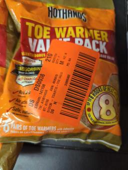 Lot of 2 HotHands to include Hand Warmer 10-Pair Value Pack, Retail Price $8/Each and Tow Warmers 6