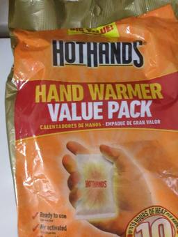 Lot of 2 HotHands Hand Warmer 10-Pair Value Pack, Retail Price $8/Each, Appears to be New in Factory