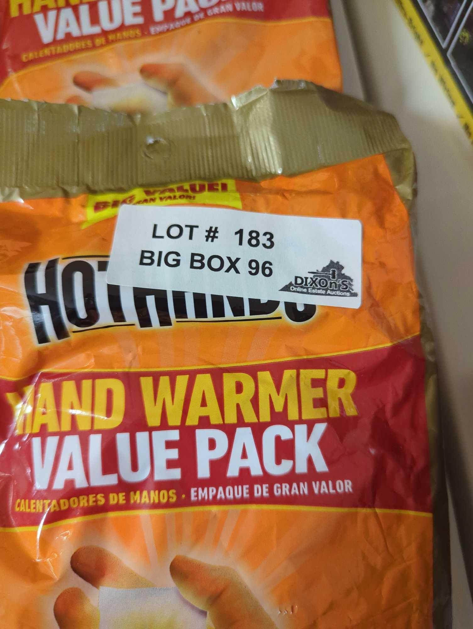 Lot of 2 HotHands Hand Warmer 10-Pair Value Pack, Retail Price $8/Each, Appears to be New in Factory