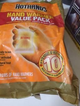 Lot of 2 HotHands Hand Warmer 10-Pair Value Pack, Retail Price $8/Each, Appears to be New in Factory