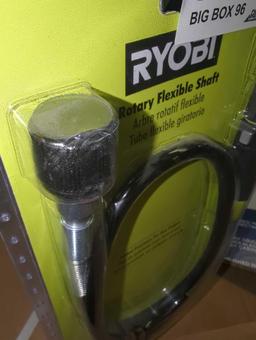 RYOBI Rotary Flexible Shaft, Model A90FS01A, Retail Price $41, Appears to be New in Sealed Factory