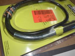 RYOBI Rotary Flexible Shaft, Model A90FS01A, Retail Price $41, Appears to be New in Sealed Factory