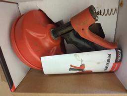 RIDGID (Tool ONLY) Power Spin+ 1/4 in. x 25 ft. Hybrid Drain Cleaning Snake Auger (Manual or