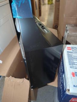 Broan-NuTone RL6200 Series 30 in. Ductless Under Cabinet Range Hood with Light in Black, Appears to