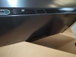 Broan-NuTone RL6200 Series 30 in. Ductless Under Cabinet Range Hood with Light in Black, Appears to