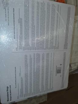 Lot of 39 Sheets of Daltile Xpress Mosaix Peel 'N Stick Moonstone 18 in. x 14 Marble Hinge Mosaic