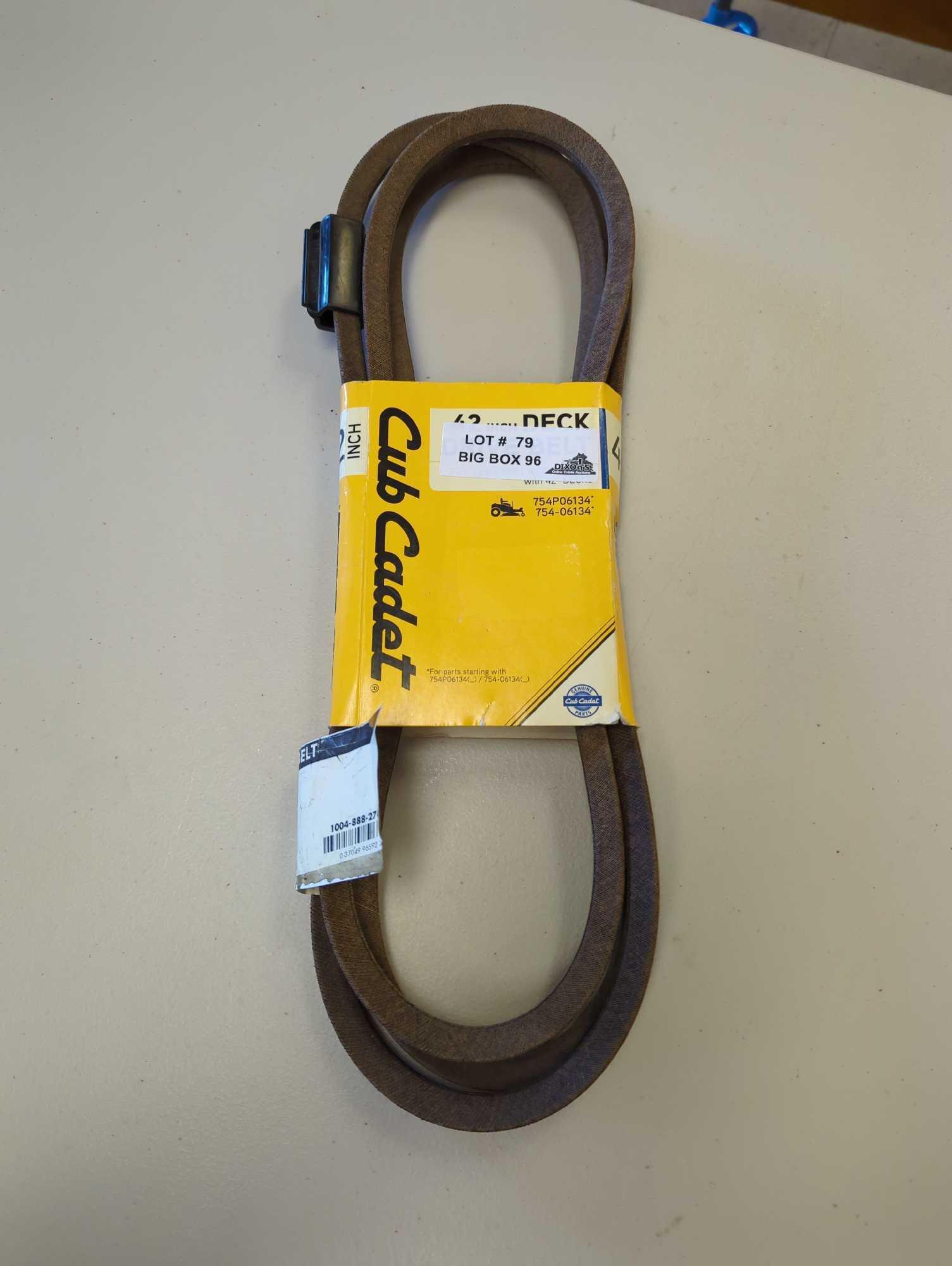 Cub Cadet Original Equipment Deck Drive Belt for Select 42 in. Zero Turn Lawn Mowers OE# 754P06134.