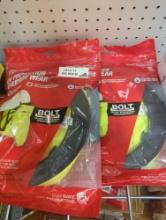 Lot of 2 Milwaukee BOLT Yellow High Visibility Mesh Sunshade with 50+UPF UV Protection, Retail Price