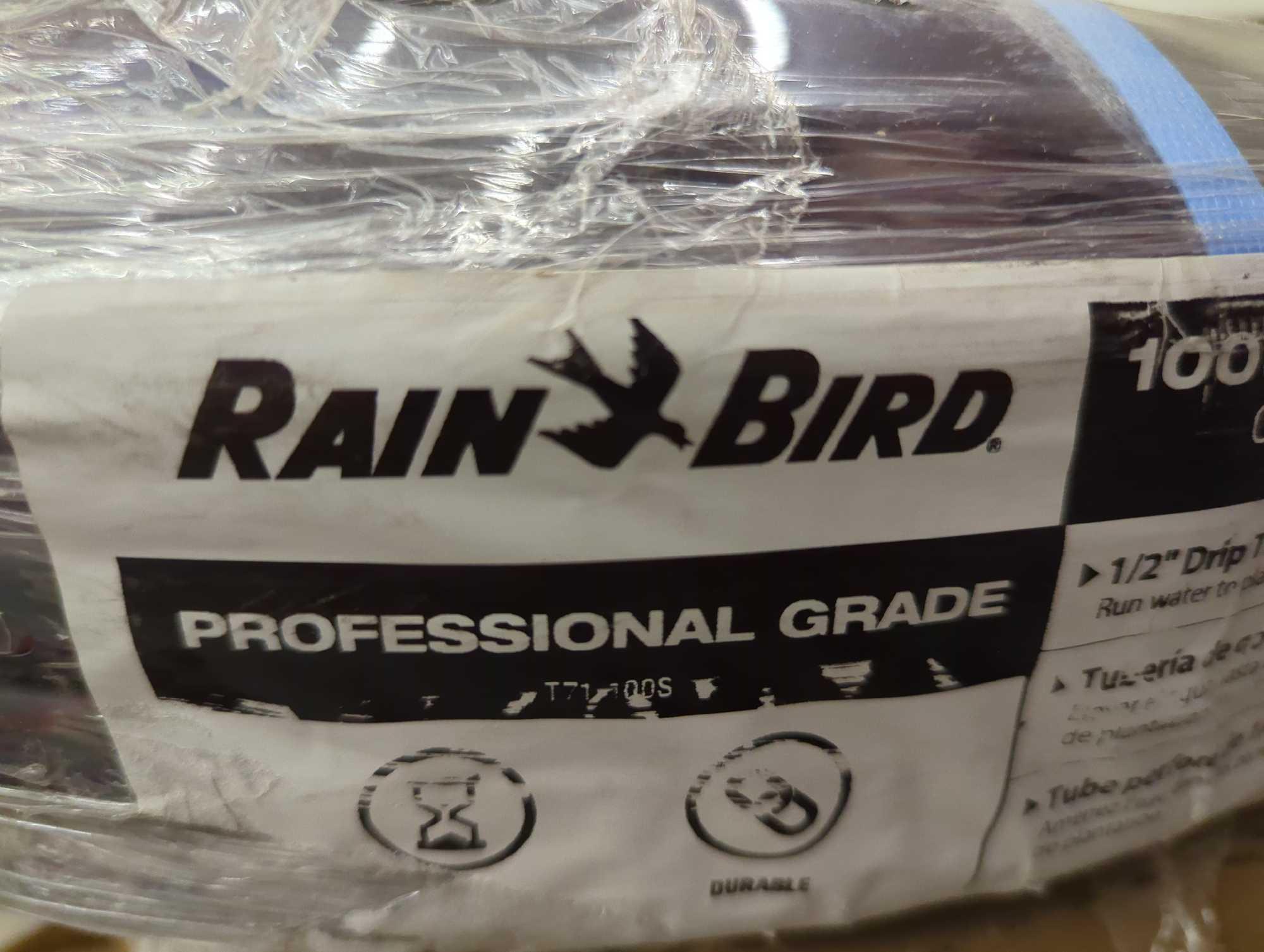 Rain Bird 1/2 in. (0.70 in. O.D.) x 100 ft. Distribution Tubing for Drip Irrigation, Appears to be