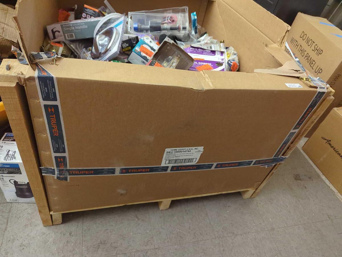 (Please Come Preview Before Bidding) Large Mystery Pallet Of Assorted Items To Include, Glacier Bay