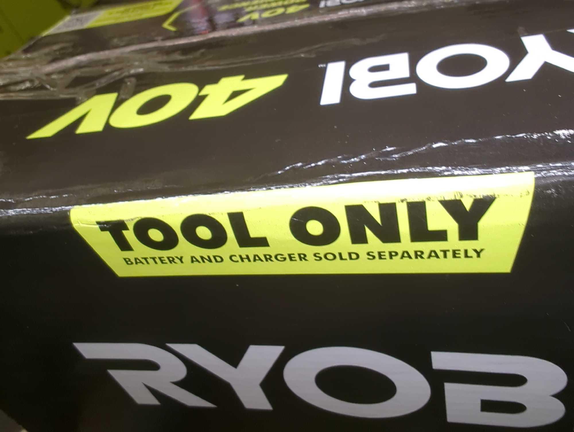 RYOBI (Tool ONLY) 10 in. 40-Volt Lithium-Ion Cordless Battery Pole Saw (Tool-Only), Model