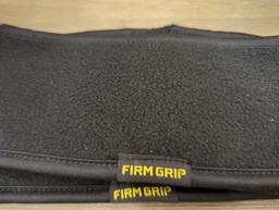 Lot of 4 Firm Grip Men's Black Fleece Headband, Appears to be New in Factory Style Retail Price