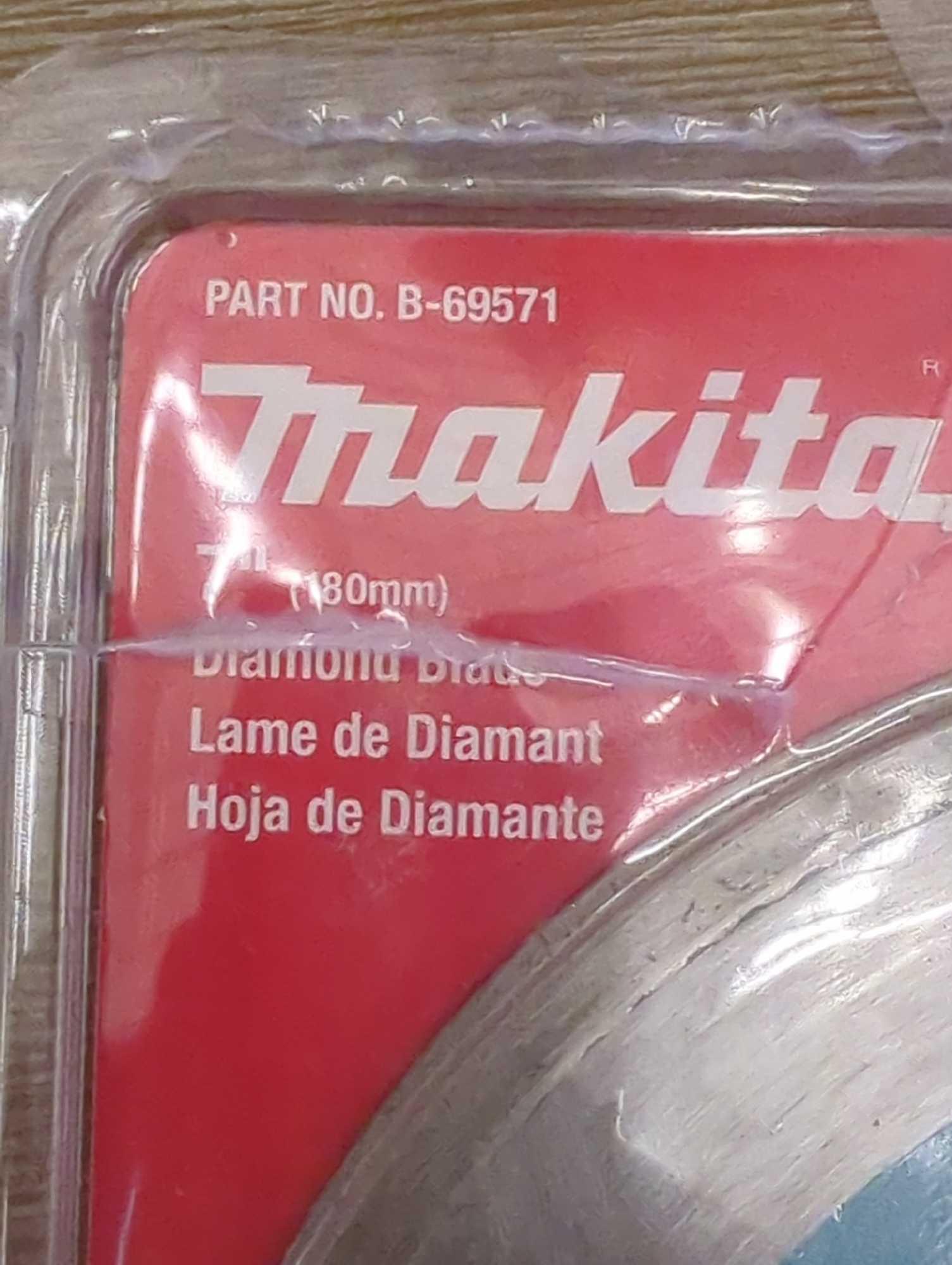 Makita 7 in. Continuous Rim Diamond Blade for General Purpose, Appears to be New in Factory Sealed