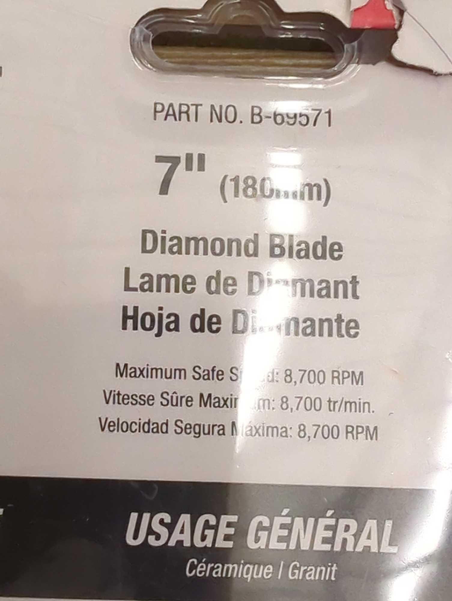 Makita 7 in. Continuous Rim Diamond Blade for General Purpose, Appears to be New in Factory Sealed
