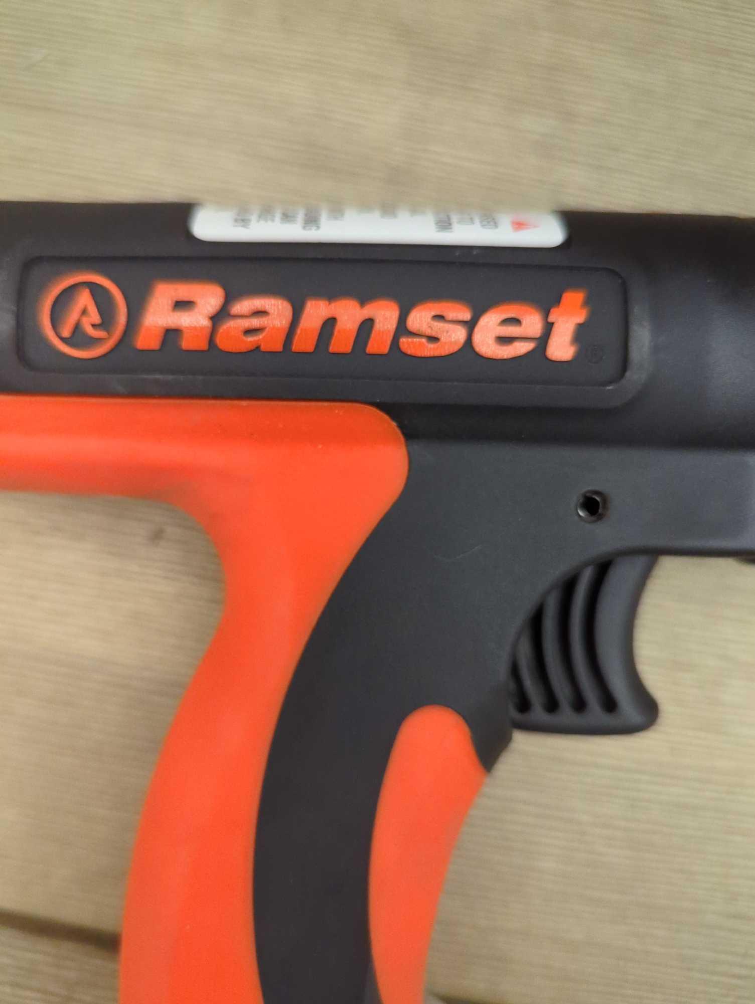 (Missing Battery and Charger) .22 Caliber Ramset Single Shot Trigger Operated Powder, Appears to be